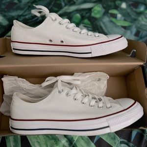 White/white All star ox optical white Converse sneakers